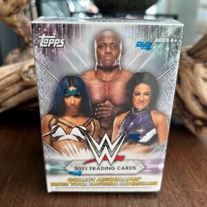 WWE Wrestling Topps 2021 Trading Card BLASTER Box Sealed